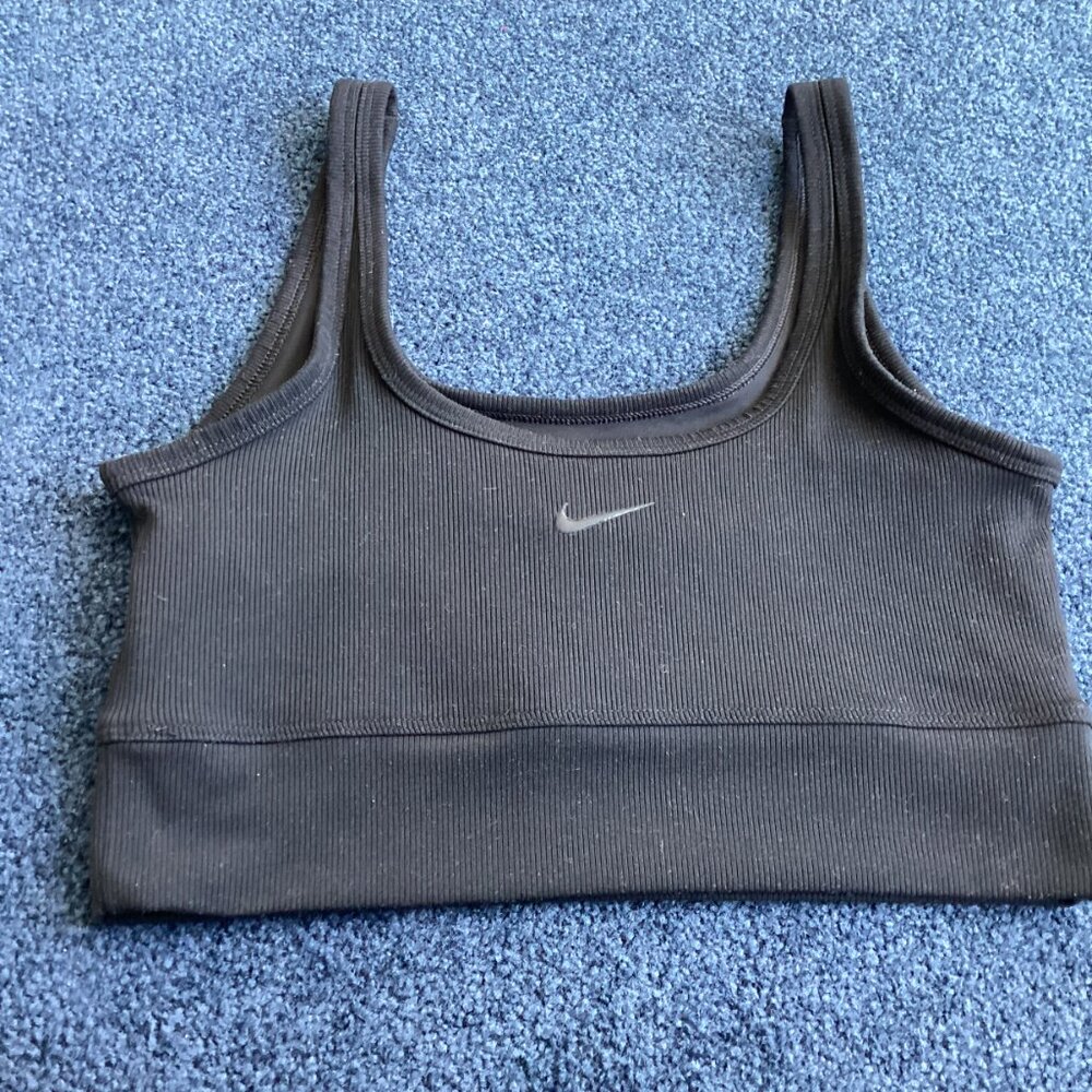 Nike Dri-Fit Black Sports Bra - Small